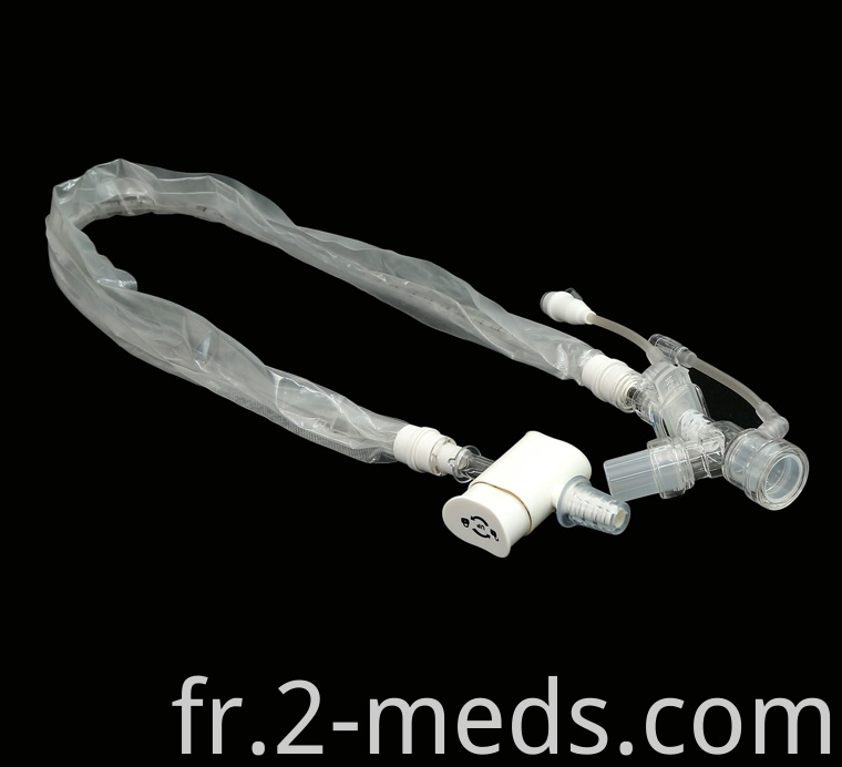 Disposable closed suction catheter